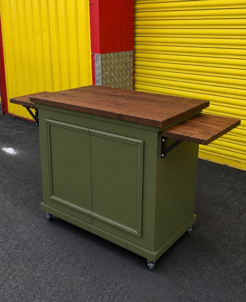 Mobile Coffee Cart | Solid Wood Worktop & Bespoke Options