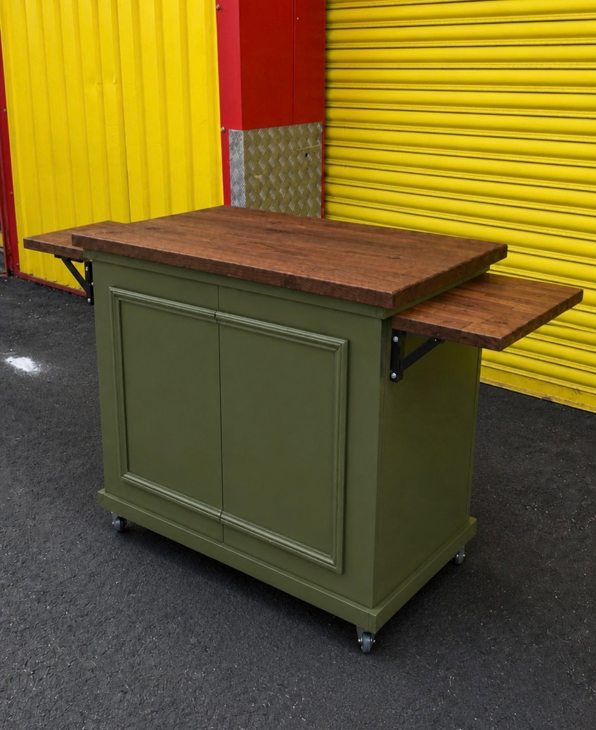 Mobile Coffee Cart | Solid Wood Worktop & Bespoke Options