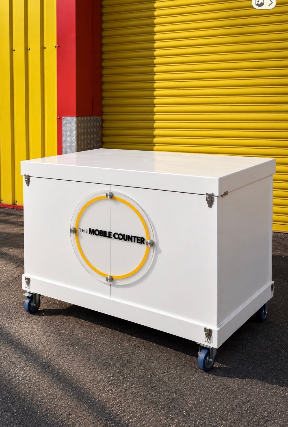 Collapsible mobile counter station coffee, matcha and other events