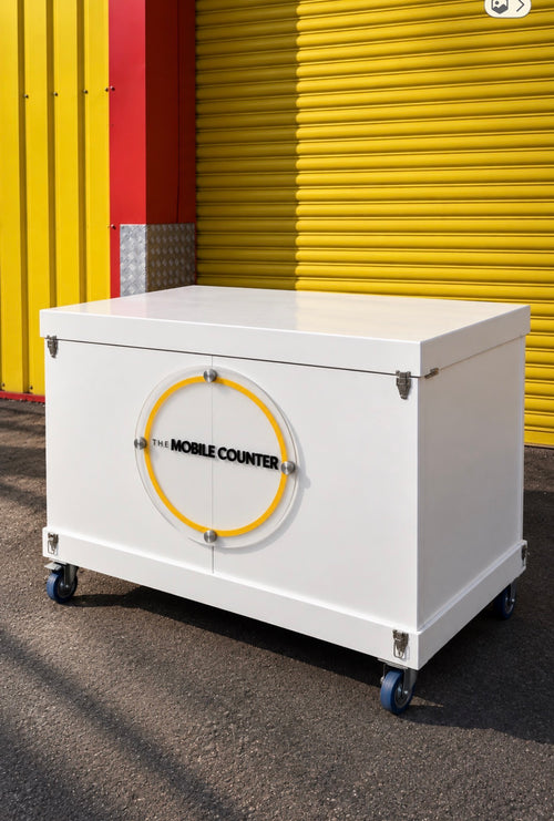 Collapsible mobile counter station coffee, matcha and other events