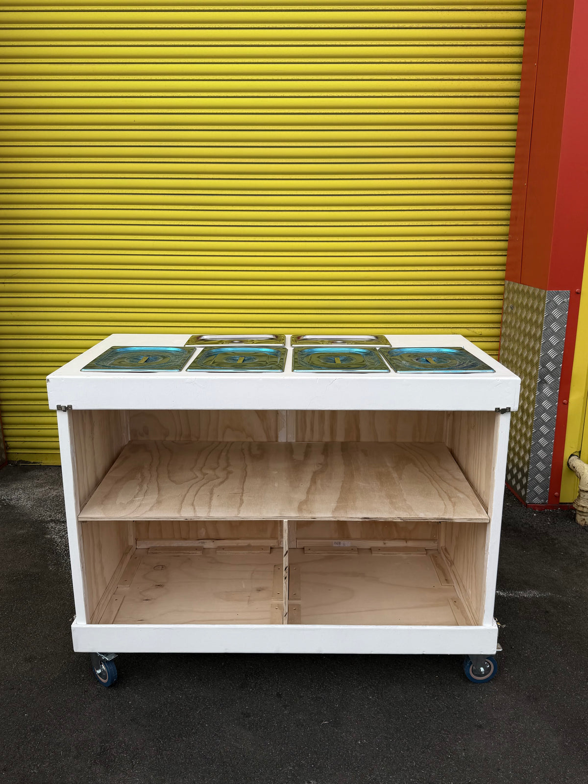 mobile catering food bar cart for sale made in UK